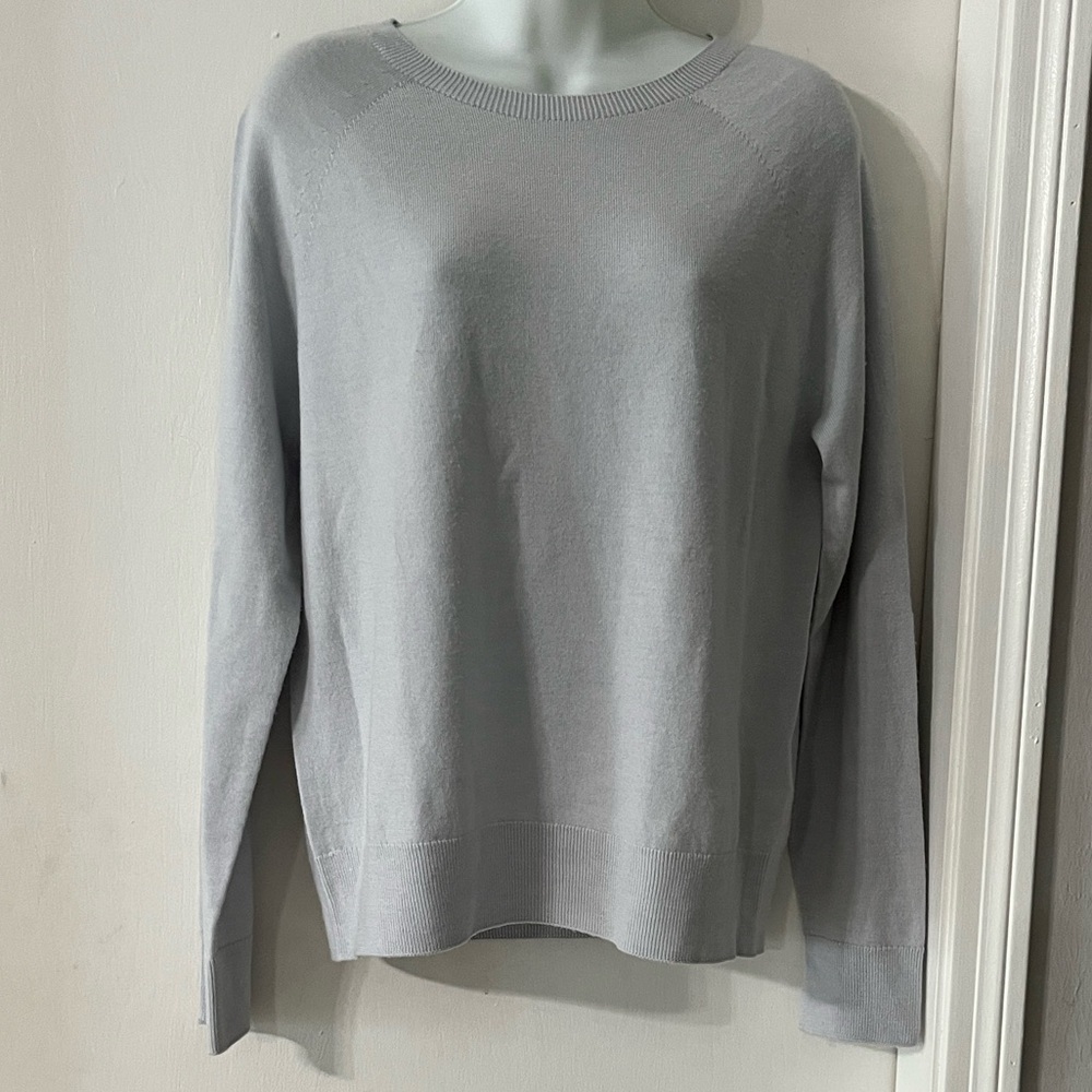 Banana Republic Soft blue Merino Wool Sweater - Picture 2 of 8